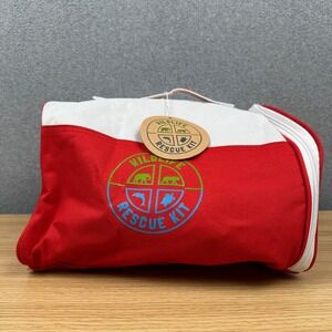 Impact Merchandise Wildlife Rescue Kit Bag Kids Red White Canvas Travel Pouch